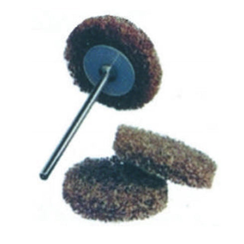 Pre-Polishers, Pkg. of 10 Wheels (1 1/8"D x 1/4" Thick)and 1 HP Mandrel 62200